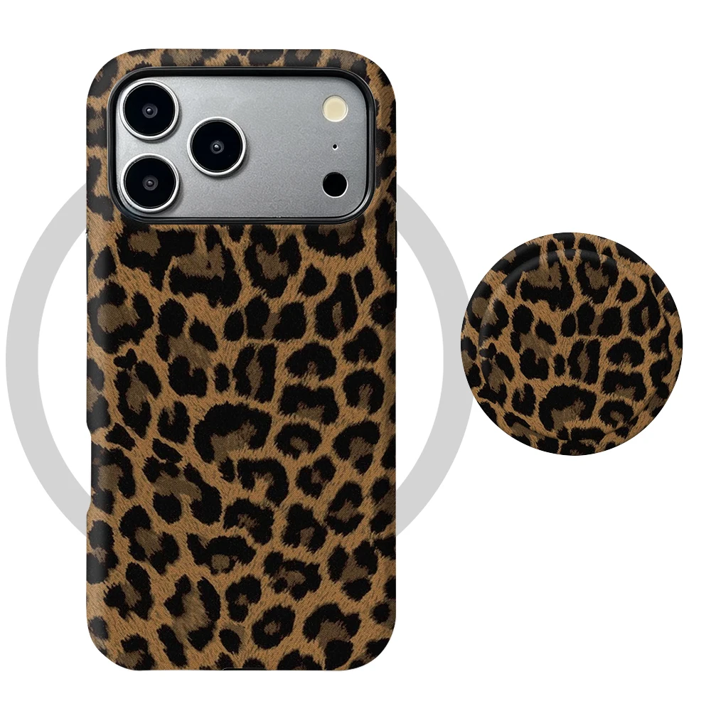 Funda Xiaomi 17 Pro Max Wild Leo MagSafe con soporte de agarre - image 6