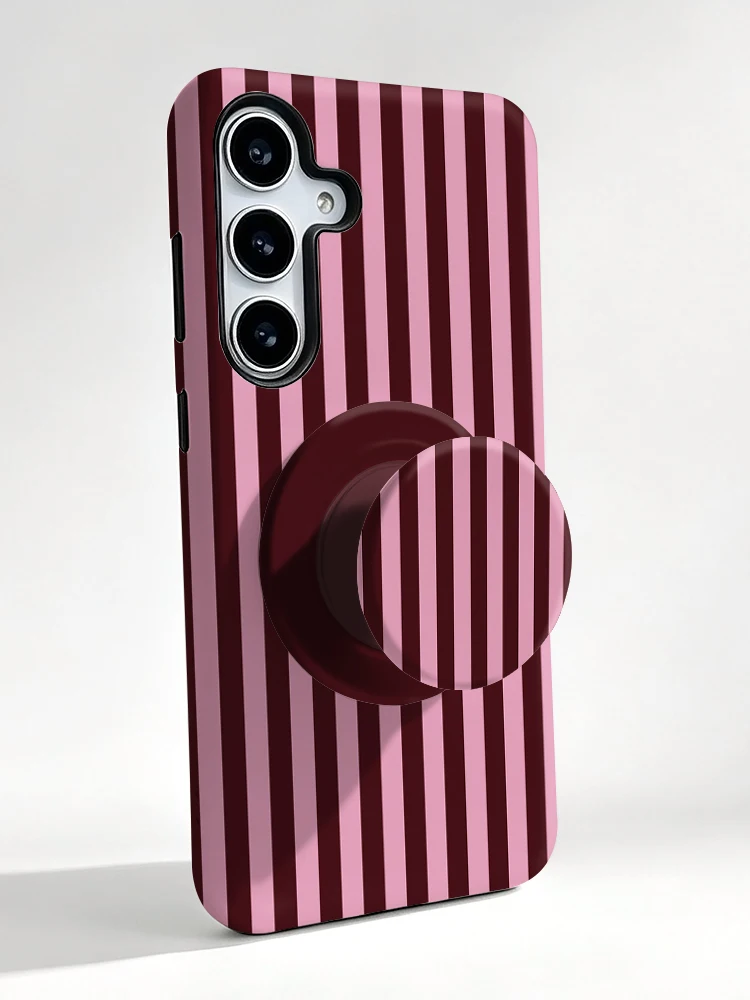 Galaxy S21 FE Hülle Berry Stripe MagSafe mit Griffständer - image 4
