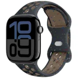Prodyšný sportovní řemínek pro Apple Watch Ultra Series 4/3/2/1 49mm Air Sport - Lesklá námořnická modrá