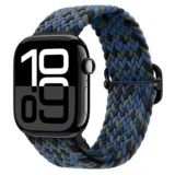Pletený řemínek Solo Loop pro Apple Watch Ultra Series 4/3/2/1 49mm Braid - Černá / Modrá / Zelená