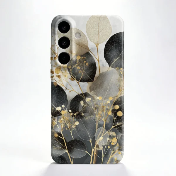 Galaxy S24 Ultra Case Golden Leaf