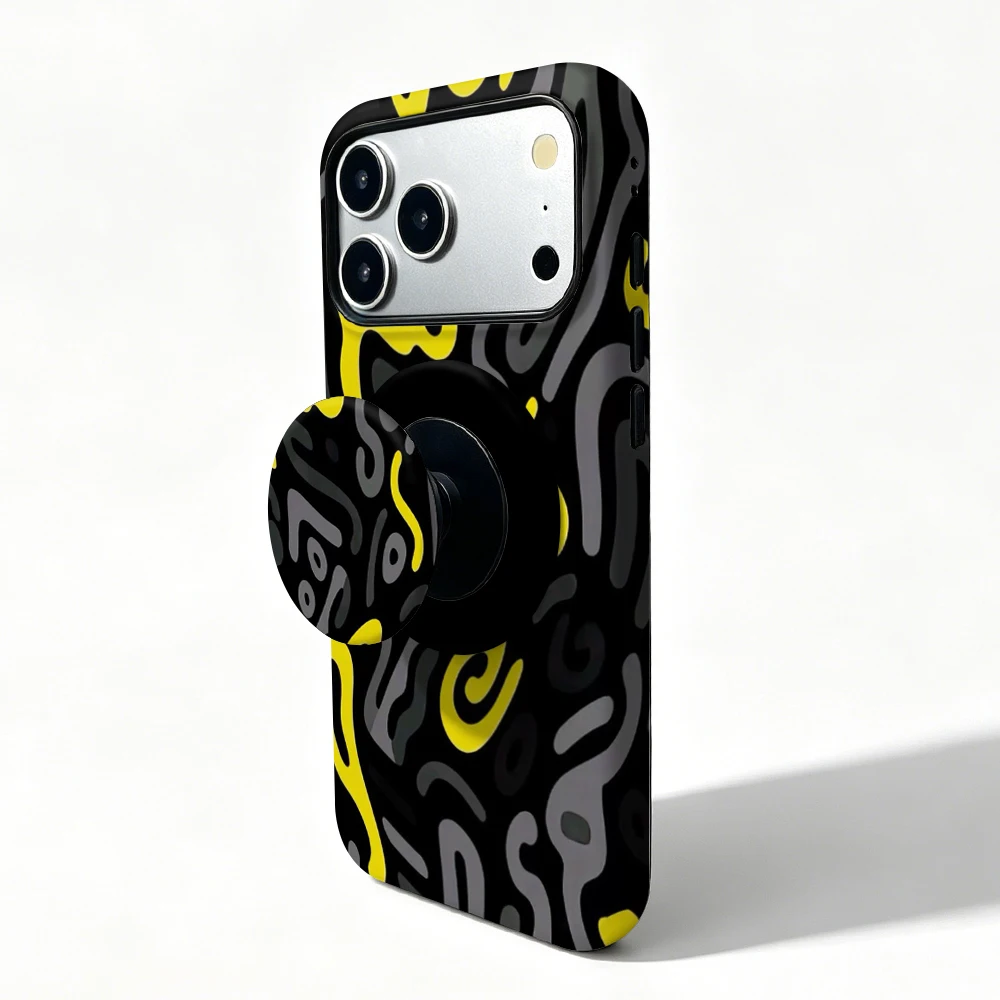 Kryt Xiaomi 17 Pro Max Neon Scribble MagSafe se stojánkem - image 3