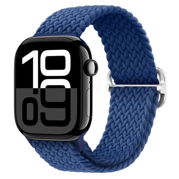 Pletený řemínek Solo Loop pro Apple Watch Ultra Series 4/3/2/1 49mm Braid - Modrá