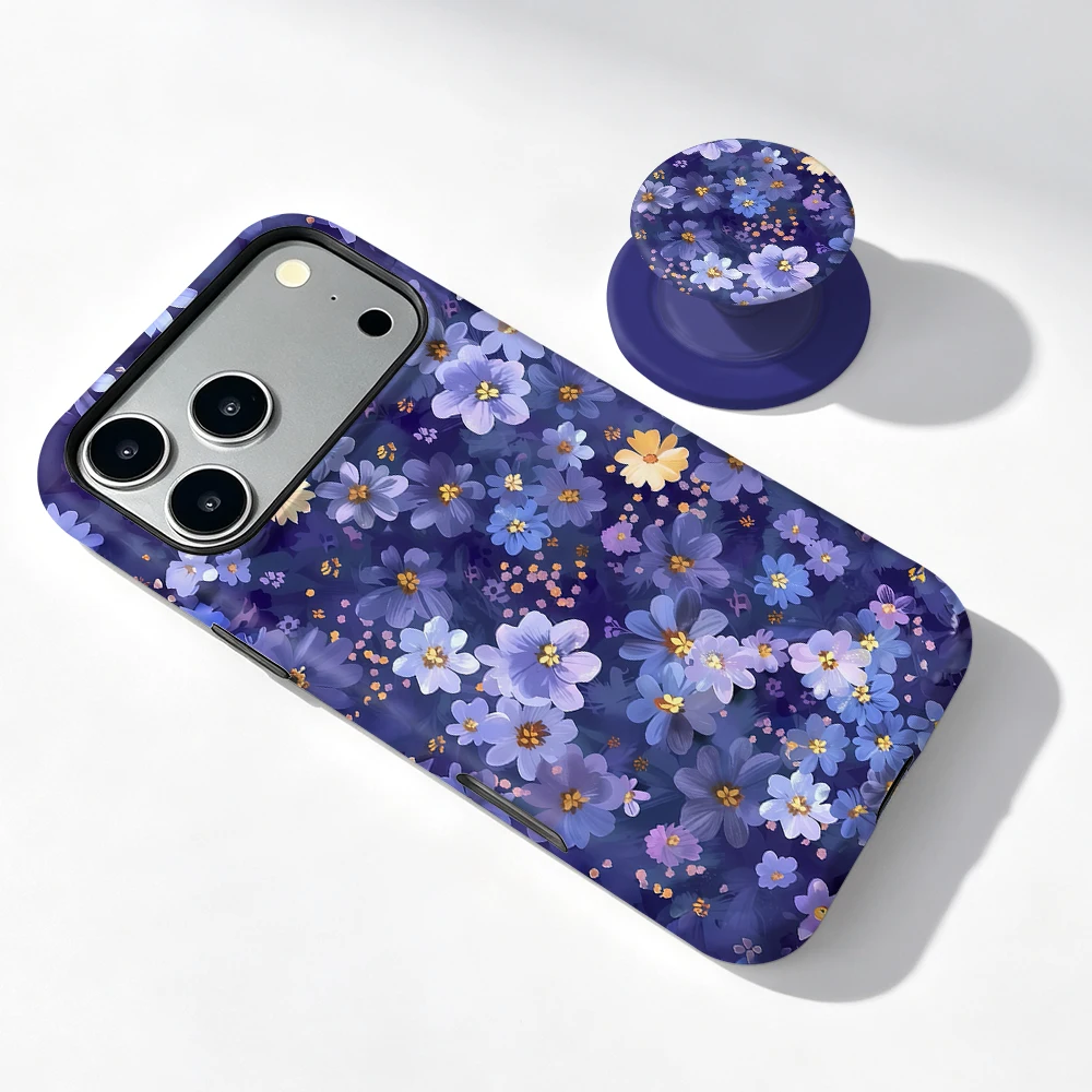 Funda iPhone 17 Pro Midnight Violet MagSafe con soporte de agarre - image 4