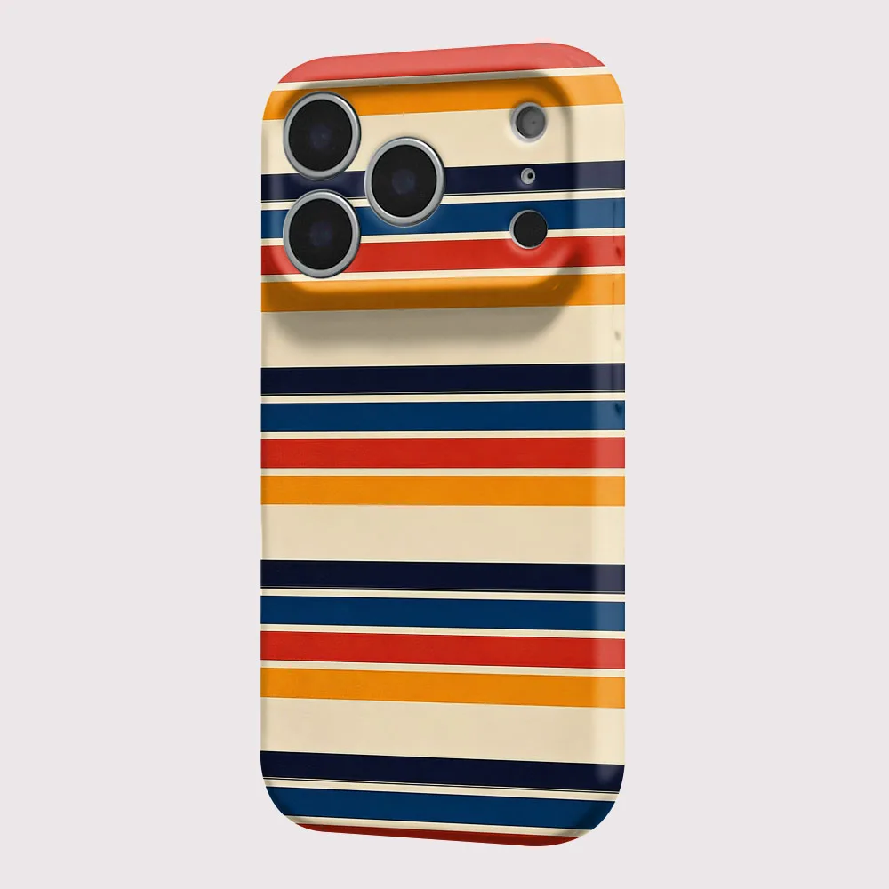 Coque iPhone 11 Retro Stripe - image 3