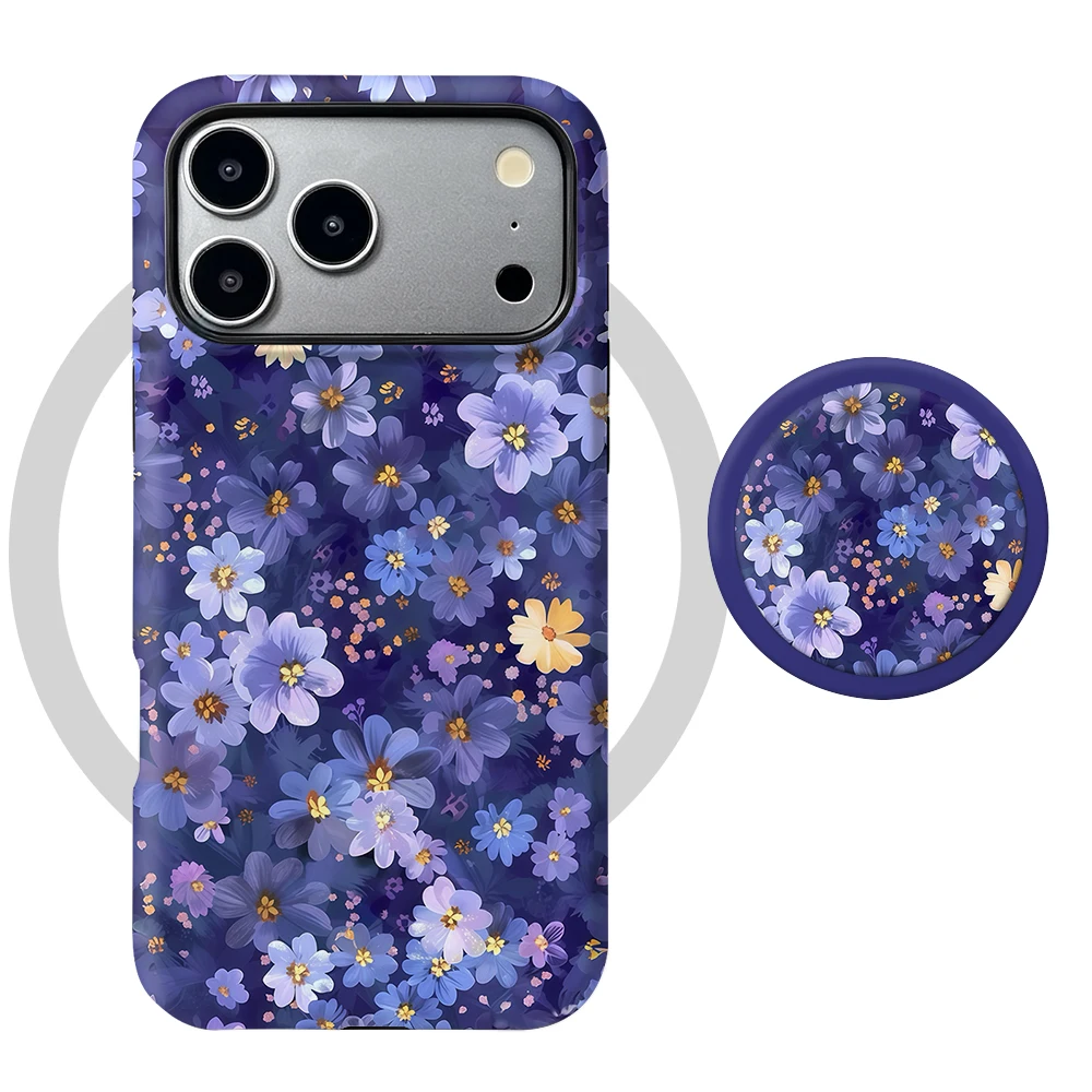 Funda iPhone 17 Pro Midnight Violet MagSafe con soporte de agarre - image 5
