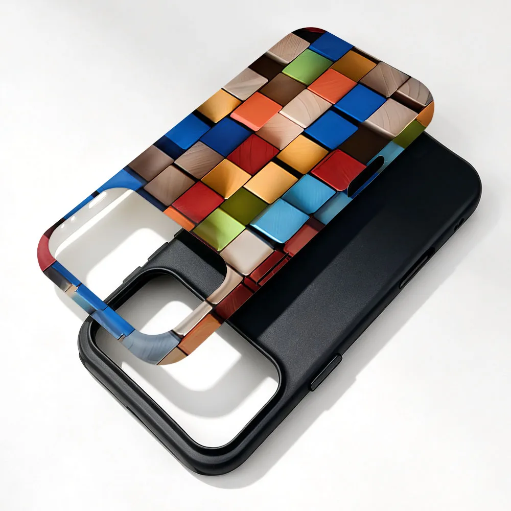iPhone 15 Pro Case Color Cubes MagSafe - image 3
