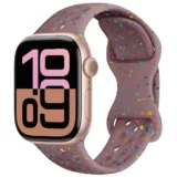 Prodyšný sportovní řemínek pro Apple Watch Ultra Series 4/3/2/1 49mm Air Sport - Lesklá kouřově fialová