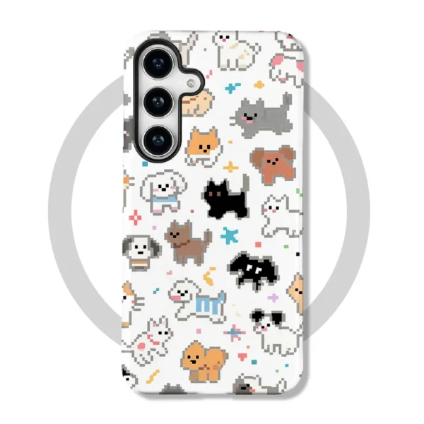 Coque Galaxy A16 Pixel Pets MagSafe