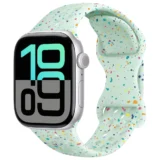 Prodyšný sportovní řemínek pro Apple Watch Ultra Series 4/3/2/1 49mm Air Sport - Lesklá mátová