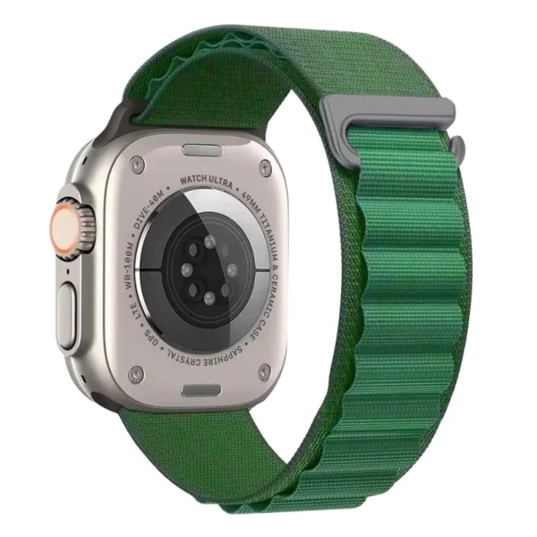 Nylon Alpine Loop for Apple Watch 38mm 40mm 41mm Alpine - Dark Green