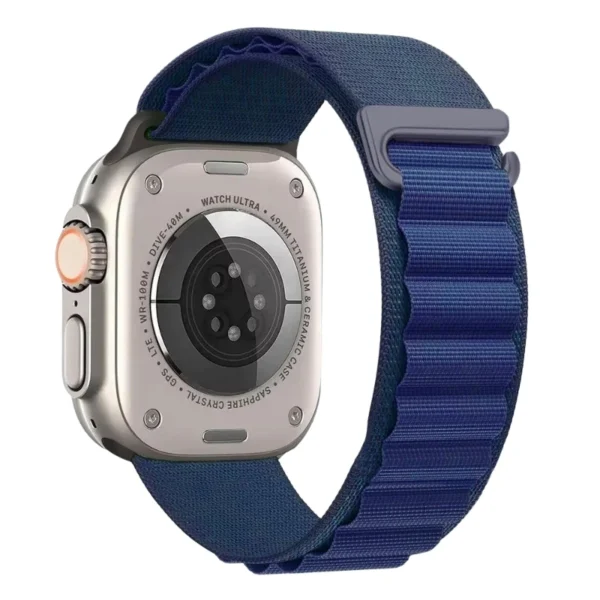 Nylon Alpine Loop for Apple Watch 42mm 44mm 45mm Alpine - Navy