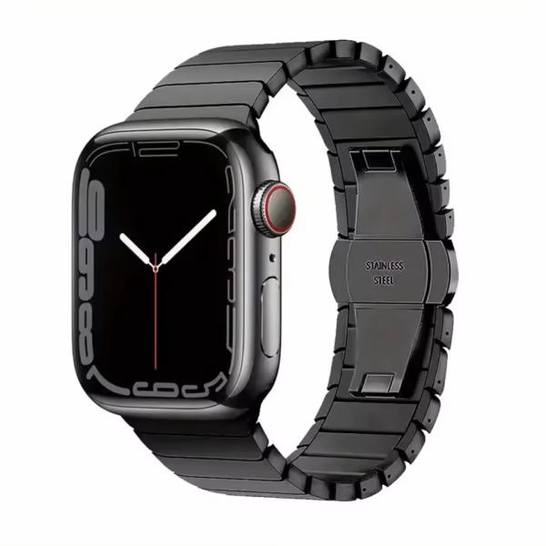 Stainless Steel Band for Apple Watch Series 12/11/10 46mm - Black