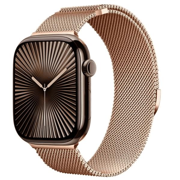 Correa milanesa para Apple Watch Series 12/11/10 46mm - Oro rosa