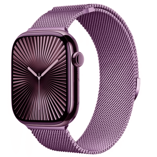 Bracelet milanais pour Apple Watch Ultra Series 4/3/2/1 49mm - Violet