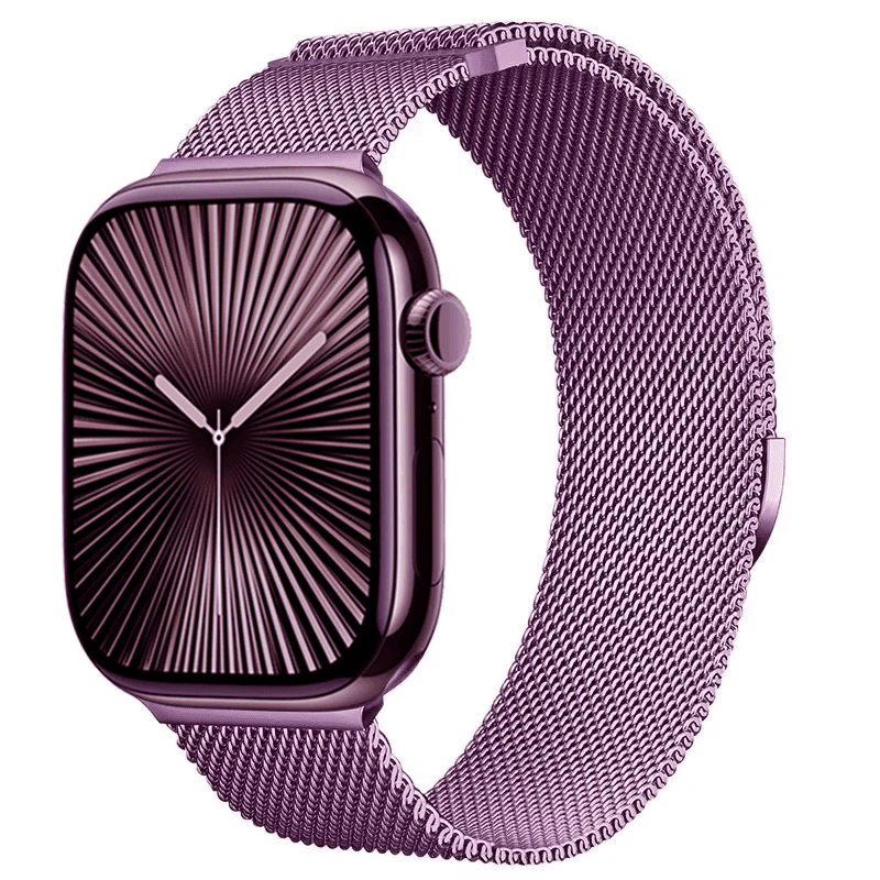 Bracelet milanais pour Apple Watch Ultra Series 4/3/2/1 49mm - Violet