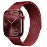 Milánský tah pro Apple Watch 38mm 40mm 41mm - Červená