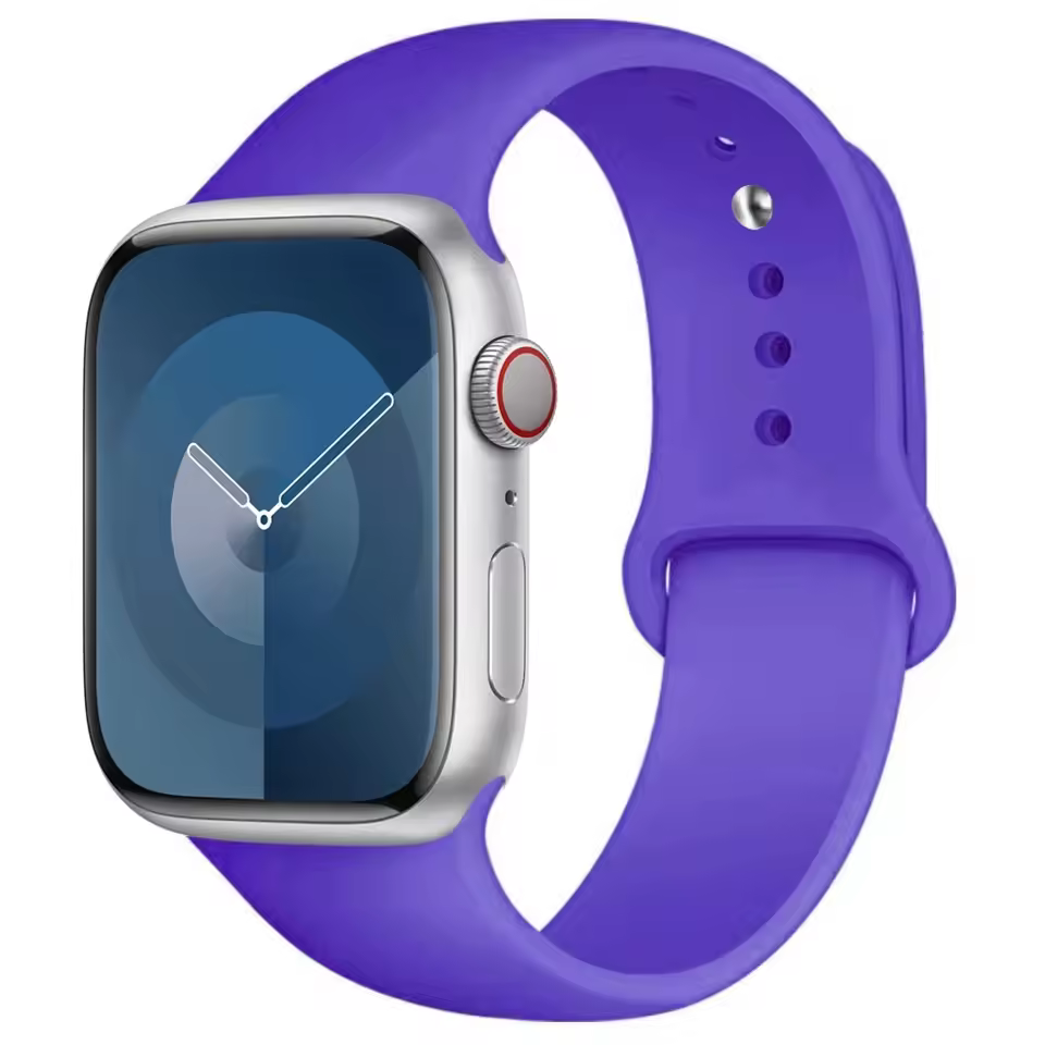 Silicone Sport Band for Apple Watch Ultra Series 4/3/2/1 49mm - Purple