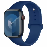 Silikonový sportovní řemínek pro Apple Watch 38mm 40mm 41mm - Kobaltově modrá