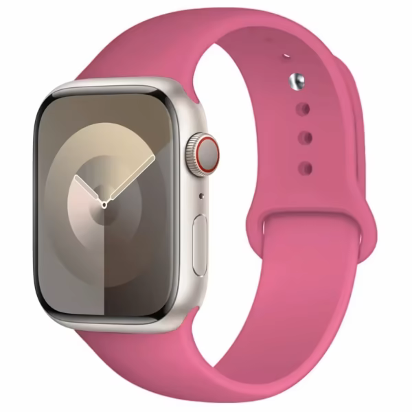 Silicone Sport Band for Apple Watch Series 12/11/10 46mm - Dragon Fruit