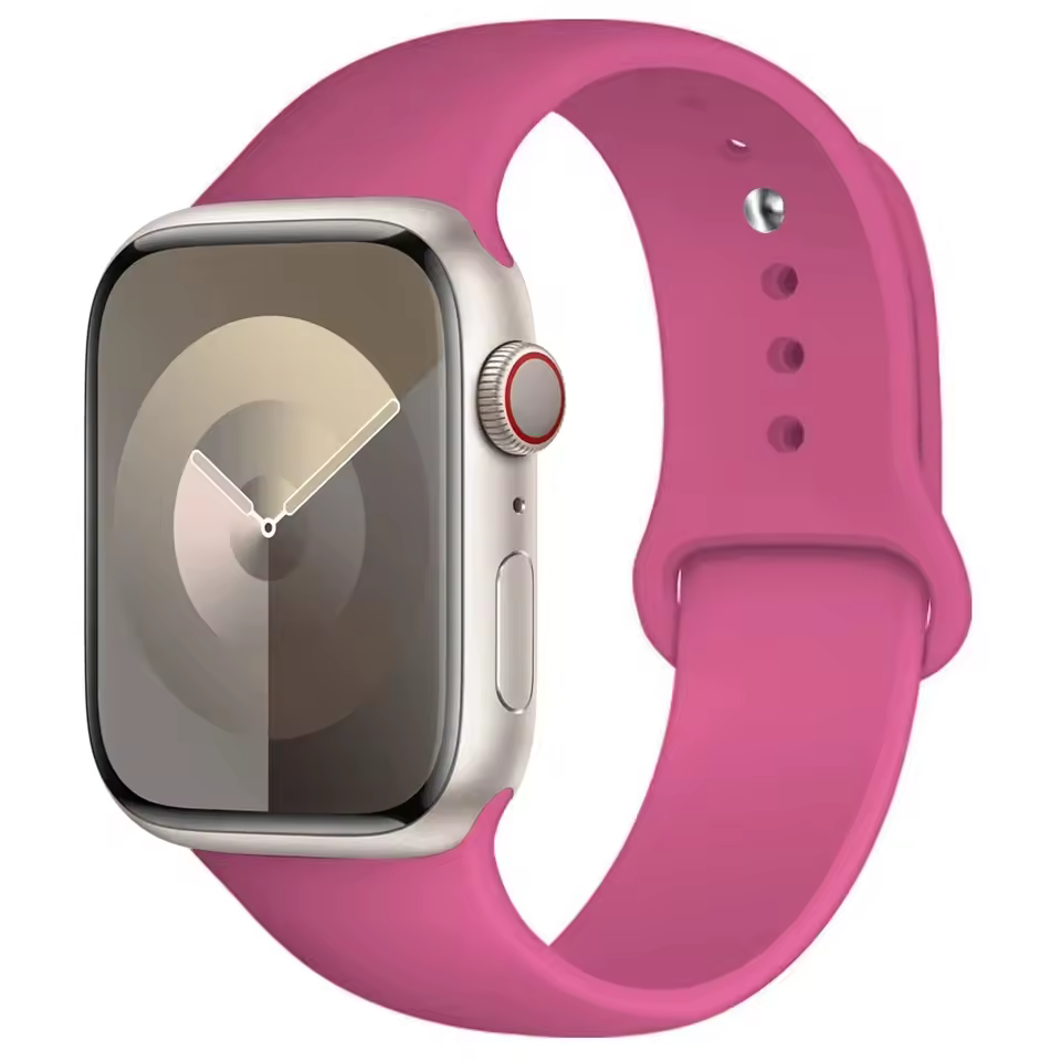 Silicone Sport Band for Apple Watch Series 12/11/10 46mm - Dragon Fruit
