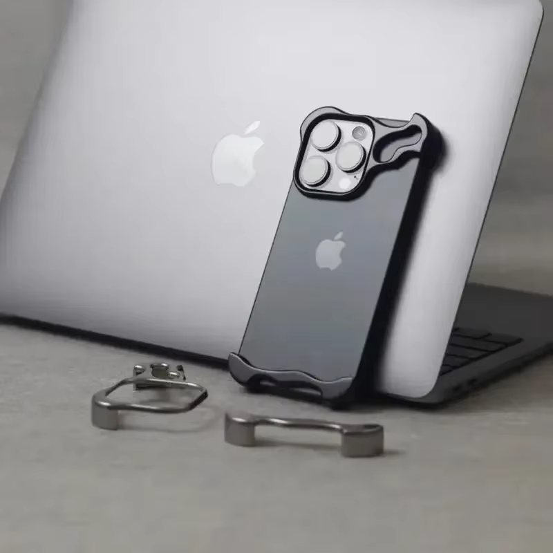 iPhone 15 Pro Max Aluminium Bumper Case PulseEdge 2026 Edition - Silver - image 4