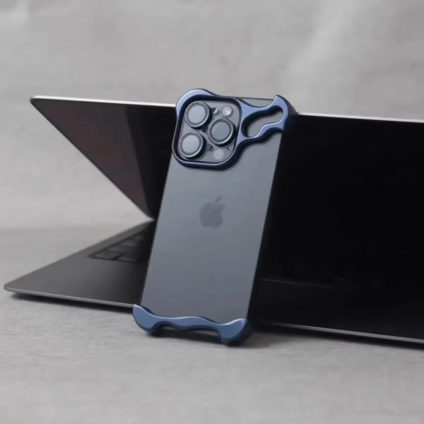 iPhone 12 Pro Aluminium Bumper Case PulseEdge 2026 Edition - Blue